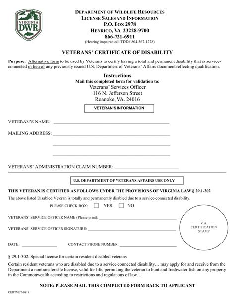lifetime fishing license for disabled.